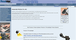 Desktop Screenshot of panavise.com