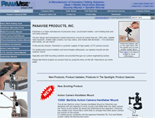 Tablet Screenshot of panavise.com